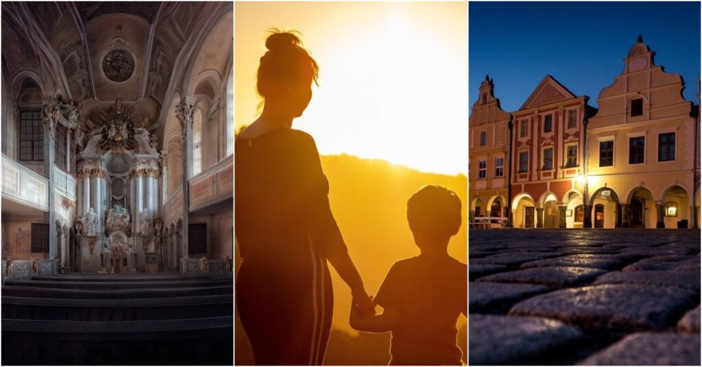 Budget-friendly family travel options in Italy, featuring public transport, agritourism accommodations, and free activities like exploring Italian squares and churches.