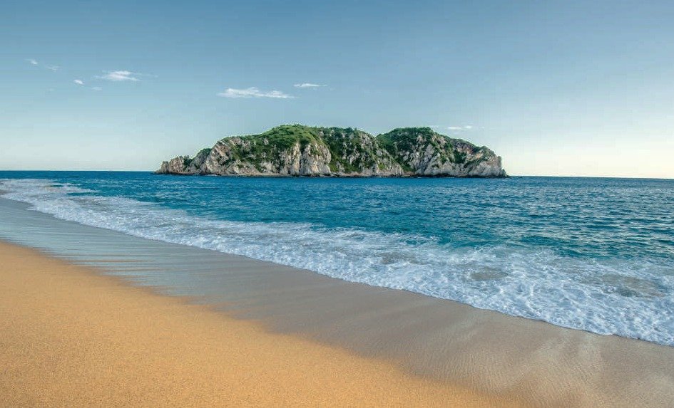Pristine beaches of Huatulco
