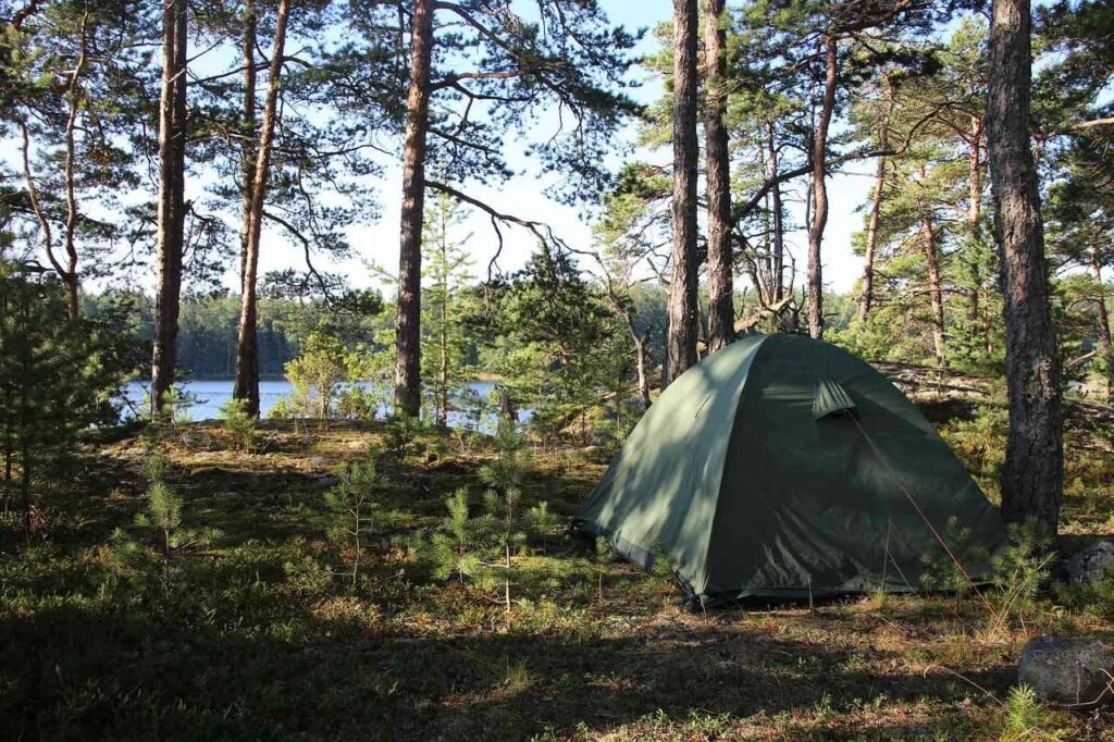 tent camping