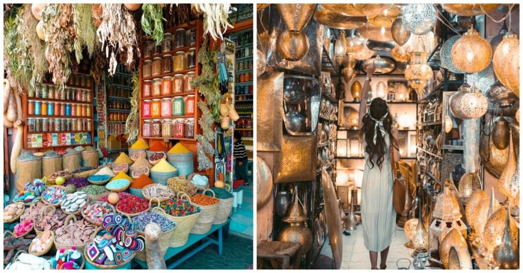 Marrakesh medina market