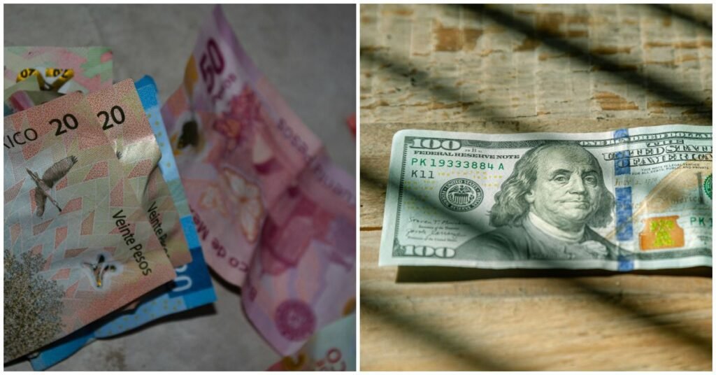 Pesos and dollar